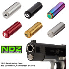 NDZ 1911 Government Commander & Clones Recoil Spring Plug Cap Stainless Steel