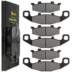 Brake Pads for Kawasaki ZX1000 Ninja ZX10 1988-1990 Front Rear Motorcycle Pads - Picture 1 of 7