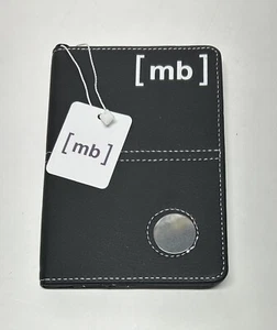 NEW MB Leather Golf Scorecard Holder w/Magnet For Ball Marker - Picture 1 of 2