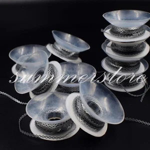 1 Roll Long Size Dental Orthodontic Elastic Ultra Power Chain Rubber Band Grey - Picture 1 of 9