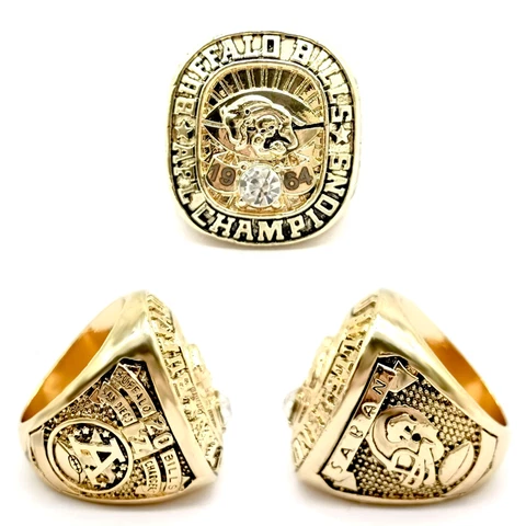 1964 Buffalo Bills Championship Ring AFL Champions #SABAN Size 8-13. Very Rare Cover