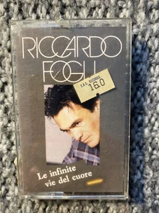 Cassette Tape  New Sealed 1987 Riccardo Fogli.me Infinite Vie Del Cuore   Ori - Picture 1 of 4