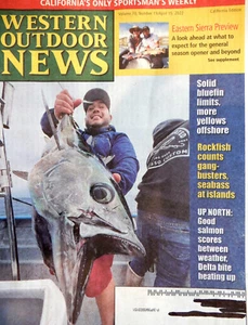 WESTERN OUTDOOR NEWS Newspaper SPORTSMAN MAGAZINE April 15, 2022 Fishing HUNTING - Picture 1 of 12