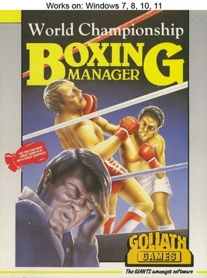 World Championship Boxing Manager PC Game 1990 Windows 10 11 - Image 1 of 2