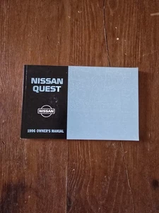 1996 Nissan Quest Owners Manual Guide Factory Original OEM Glovebox Book Used  - Bild 1 von 2