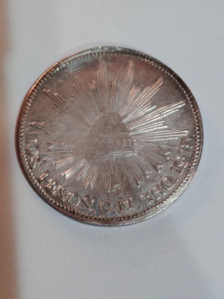 1915 GRO Mexico-Guerrero 2 Pesos, Revolutionary Coin, Quite Appealing Key Date - Image 1 of 4