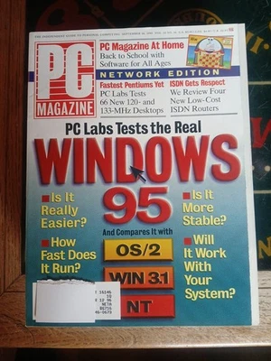 September 26, 1995, PC Magazine Windows 95 - Image 1 of 4