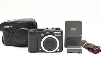 【MINT w/Case&Strap】Canon PowerShot G7 10.0MP Compact Digital Camera From JAPAN - Image 1 of 4