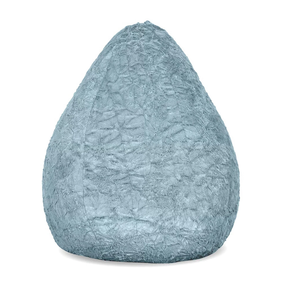 Lumaland Kinder Sitzsack Fluffy Plüsch Beanbag 120L Sitzkissen Sessel EPS Perlen - Bild 1 von 1