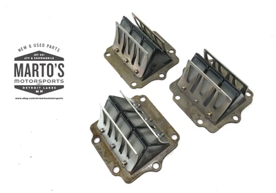 QTY 3 OEM POLARIS 1992-1997 SL SLX SLT 650 750 780 REED VALVE ASSEMBLY & STUFFER - Image 1 of 4