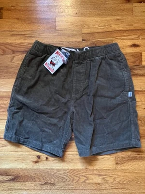 NUEVO NUEVO CON ETIQUETAS Birdwell Beach Britches Verde Oliva Pana Pantalones Cortos 7" Entrepierna Para Hombres M 32" Foto 1 de 4