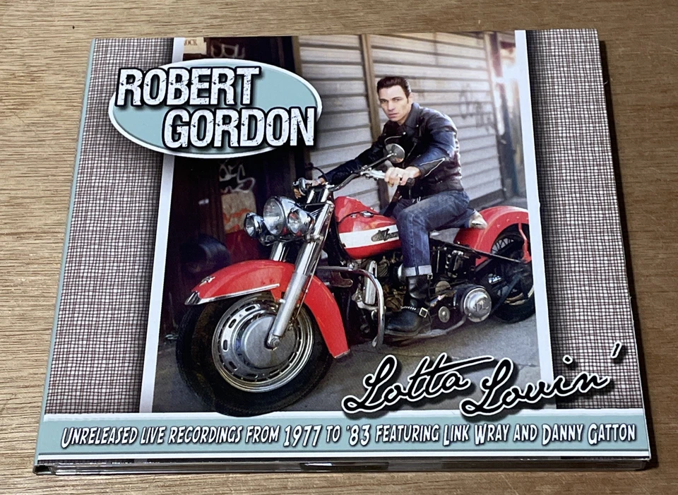Robert Gordon Lotta Lovin’ Live Recordings ‘77 -83 Feat Link Wray & D Gatton CD Foto 1 de 4