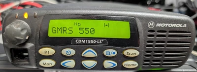 Motorola CDM1550LS 160 Channel UHF (403-470 MHz) TESTED GMRS - Image 1 of 4