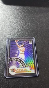 2020-21 Panini Donruss Optic - T-Minus 3, 2, 1 Stephen Curry #1 Purple Prizm - Picture 1 of 2