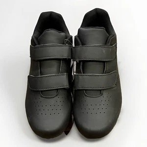 Core Cycling Shoes MTB Mens Black Hook & Loop Closure Size 7 NWT NEW - Picture 1 of 10