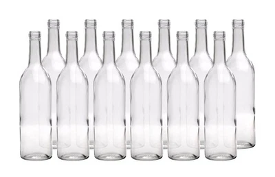 Home Brew Ohio Clear 750ml Bordeaux Bottles Case of 12 - Image 1 of 4