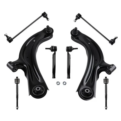 Brazos de control de suspensión delantera barra estabilizadora izquierda y derecha para Nissan Sentra NV200 2013-2019 Foto 1 de 4