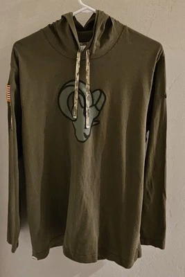 Nike Men's Tee Los Angeles Rams 2022 Salute To Service Long Sleeve T-Shirt XL - Image 1 of 4