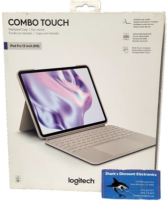 Logitech - Combo Touch para iPad Pro 13 pulgadas (chip M4) Teclado CAJA ABIERTA Foto 1 de 4
