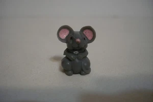 Figura de juguete Kenner Littlest Pet Shop LPS gris ratón vintage 1992 - Imagen 1 de 10