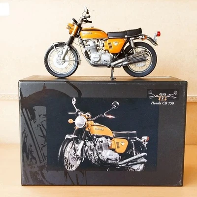 Modellino moto Minichamps 1/12 Honda CB750 K0 Candy Gold nuovo - Immagine 1 di 4