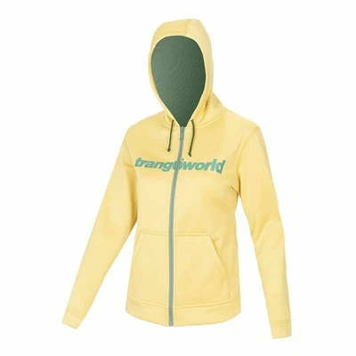 Chaqueta Deportiva para Mujer Trangoworld Liena Con capucha Amarillo - Imagen 1 de 4