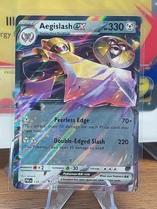Pokémon TCG Aegislash ex Paradox Rift 135/182 Holo Double Rare - Picture 1 of 1
