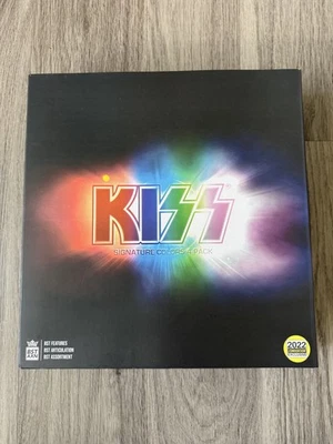 KISS - BST AXN Signature Colors Paquete de 4 figuras de acción con accesorios - ¡Nuevo! Foto 1 de 4