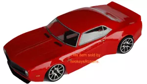 1:10 RC Clear Lexan Body Shell -Classic 1968 Chevy Camaro +decals 200mm - Picture 1 of 10