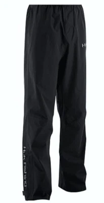 HUK CYA Packable Black Waterproof Windproof Fishing Rain Pants NEW Mens Sz 3XL - Image 1 of 4