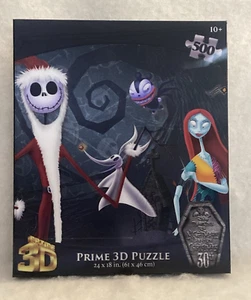 Disney's Tim Burton The Nightmare Before Christmas 3D Puzzle 500 Piece - Picture 1 of 2
