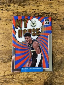 2021-22 Panini Donruss Optic - My House #4 Giannis Antetokounmpo Milwaukee Bucks - Picture 1 of 2