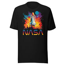 NASA Space Shuttle Rocket Launch Fan Art Unisex T-Shirt