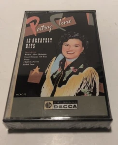 Patsy Cline Brand New 12 Greatest Hits Cassette tape 1988, MCA Records MCAC-12 - Picture 1 of 3