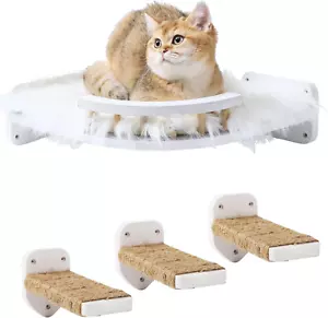 Estantes de pared para gatos, estantes y perchas para gatos para pared, muebles de pared para gatos, esquina C - Imagen 1 de 8
