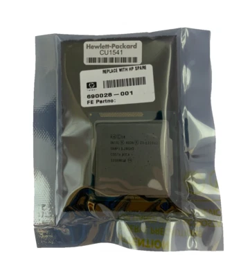 Intel Xeon E3-1225V2 3.20GHz Quad Core Processor CPU SR0PJ 690028-001 - Image 1 of 2