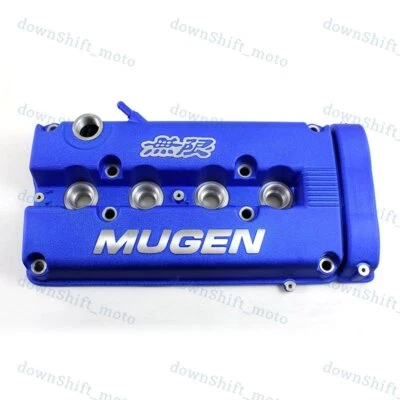 Cubierta azul de válvula de motor estilo MUGEN para Honda CIVIC SI Dohc VTEC 1999-2000 Foto 1 de 4