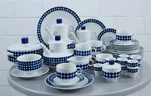 Winterling Marktleuthen Bavaria Porzellan blaue Prilblumen verschiedene Teile - Bild 1 von 30