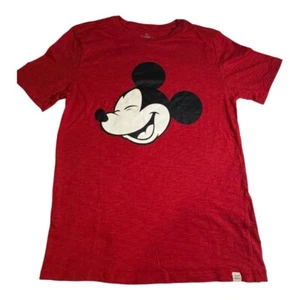 Disney Mickey Mouse Gap Kids Regular Fit Red T Shirt Unisex Kids Size XXL EUC - Picture 1 of 4