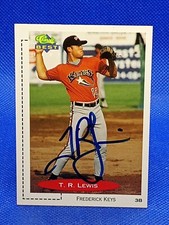 AUTOGRAPH AUTO T.R. Lewis 1991 Classic Best #238