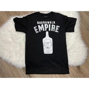 Men's Small Boardwalk Empire HBO Show Black Short Sleeve T Shirt RIPPLE JUNCTION - Picture 1 of 6