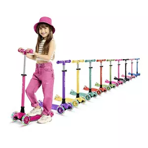 Kids Scooter – Children and Toddler 3 Wheel Kick Scooter – LED Wheel - Picture 1 of 8