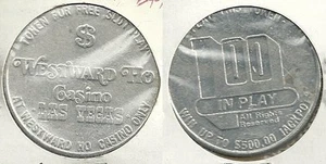 Westward Ho Casino Las Vegas, Nevada kostenlose Spielmarke - Bild 1 von 1