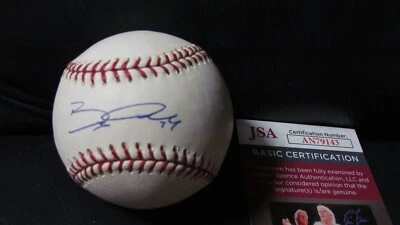 Béisbol firmado por Bobby Crosby certificado por la JSA Foto 1 de 4