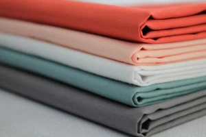 5 Stück Baumwollstoff Patchwork Stoffe DIY 50x70 cm "Für die Seele" Stoffpaket - Bild 1 von 12