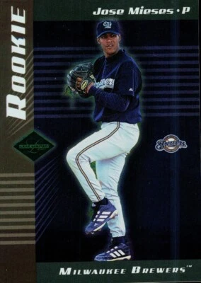 2001 Leaf Limited Rookies Josie Mieses 297 Brewers 0134/1500 - Image 1 of 2