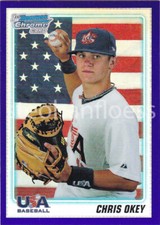 2010 Bowman Chrome Draft Picks / Prospects Purple Refractor You Pick The Card