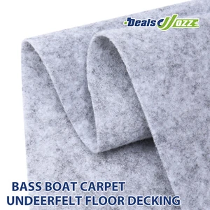 2M x 4.5M Bass Boat Carpet Stain Fray Resist Do-It-Yourself Auto Garage Flooring - Picture 1 of 12