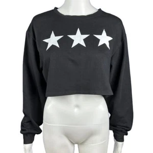 Blush Three Star Cropped Tee, Small, NWT - Picture 1 of 5