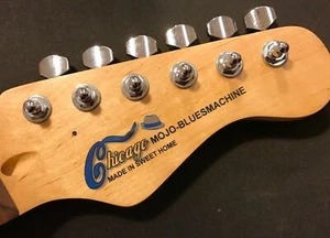 Waterslide Decal Rhythm Blues Blues Muddy Chicago Gitarrenbauer US Strat Tele - Bild 1 von 2